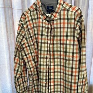 Classic Multicolor Plaid Men's Shirt